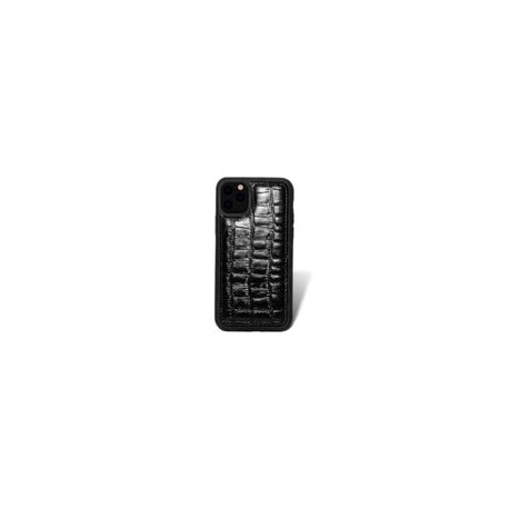 iPhone 11 Pro Max Case - Croco Negro