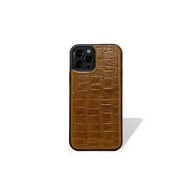 iPhone 12 / 12 Pro Case - Croco Leño