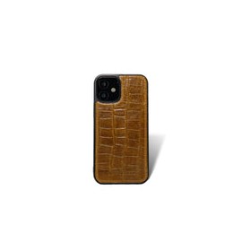 iPhone 12 Mini Case - Croco Leño