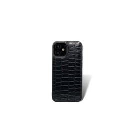 iPhone 12 Mini Case - Croco Negro