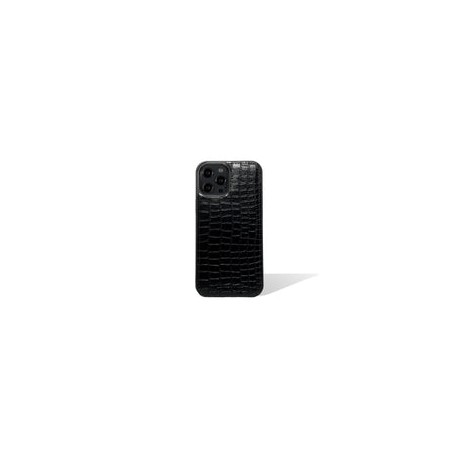 iPhone 12 Pro Max Case - Croco Negro