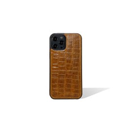 iPhone 12 Pro Max Case - Croco Leño