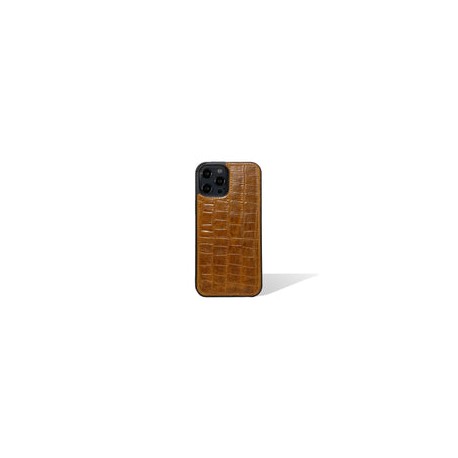 iPhone 12 Pro Max Case - Croco Leño