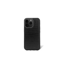 iPhone 13 Pro Case - Croco Negro
