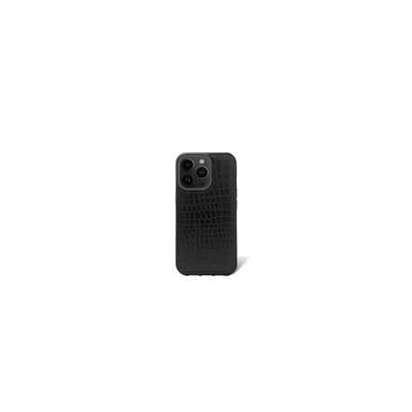 iPhone 13 Pro Case - Croco Negro