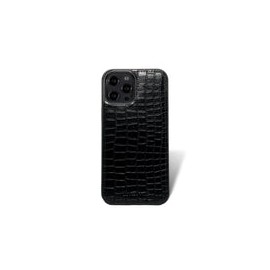 iPhone 13 Pro Max Case - Croco Negro